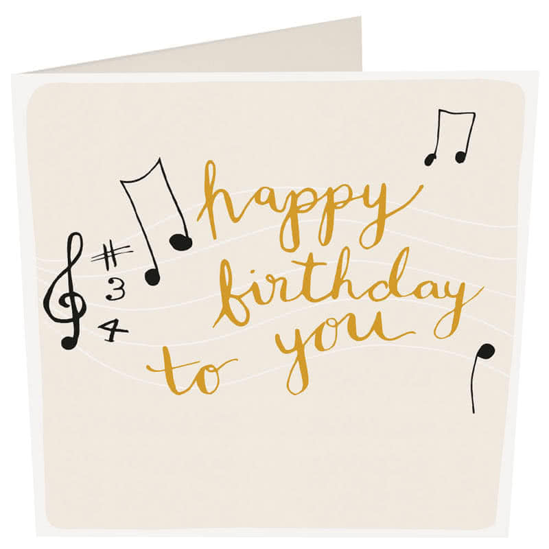 Happy Birthday To You Card L