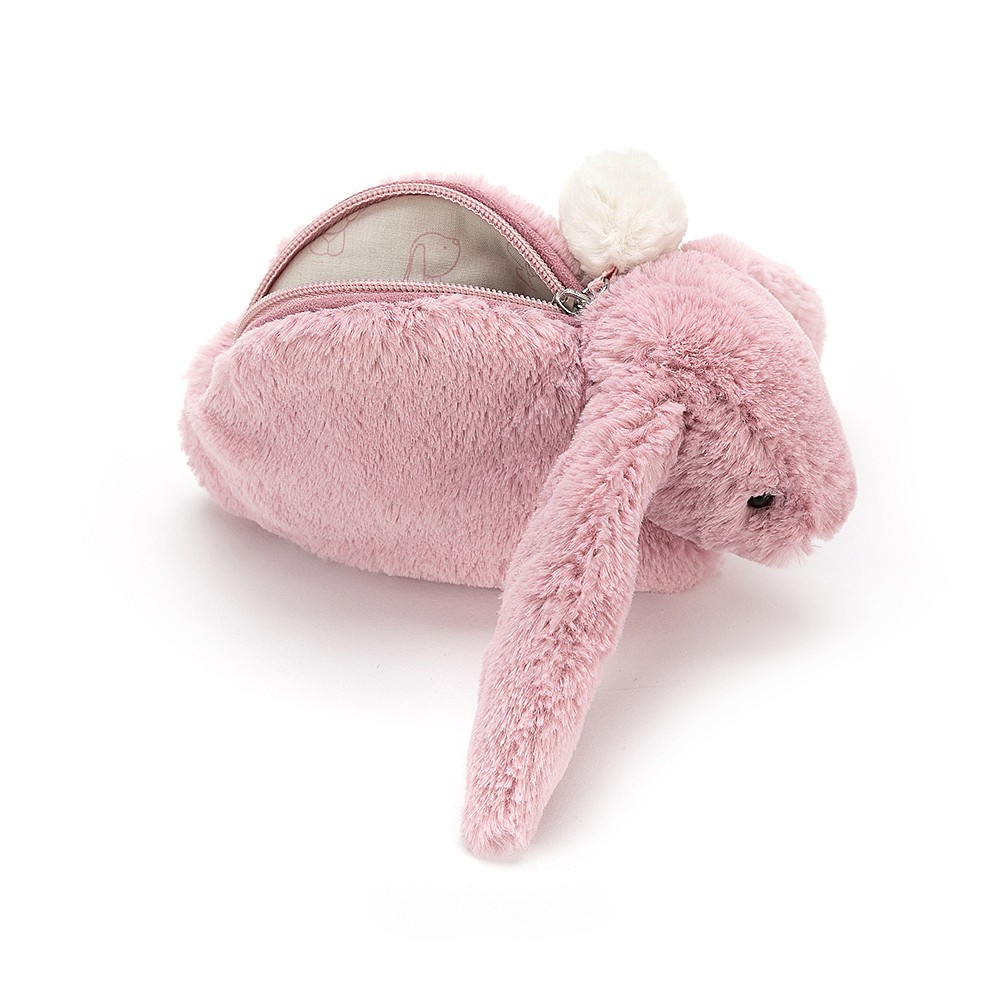 Jellycat Bashful Bunny Tulip Pouch BB4TP