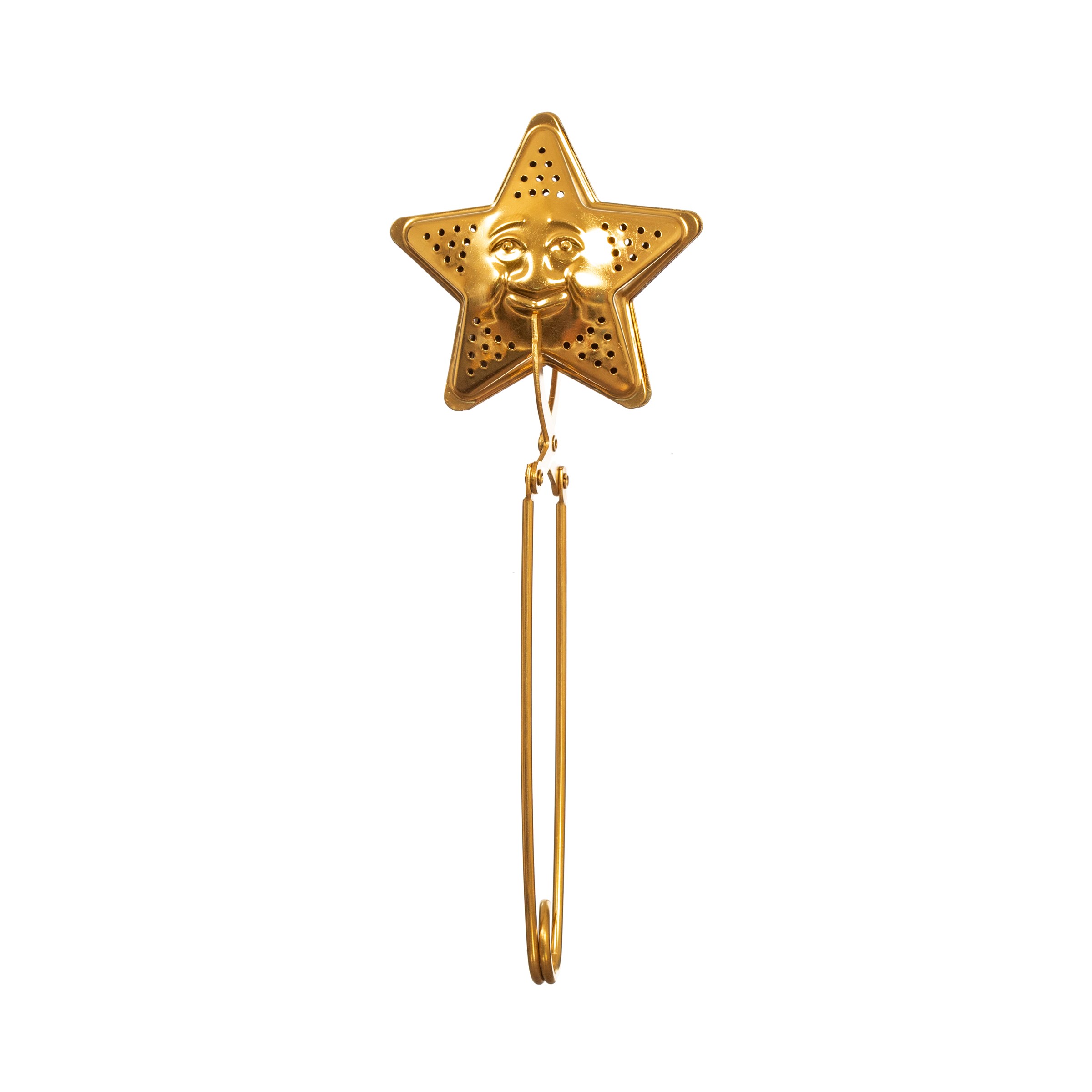 WIN001 A Brass Star Tea Infuser