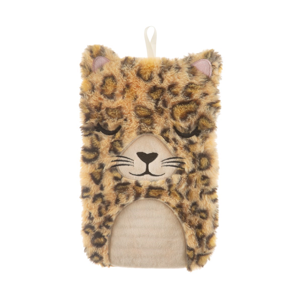 BRU003 A Leopard Love Hot Water Bottle