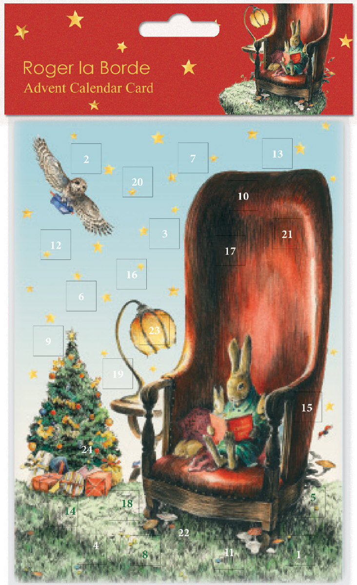 ACC097 000MA Roger La Borde Advent Calendar Greeting Card Elise Hurst