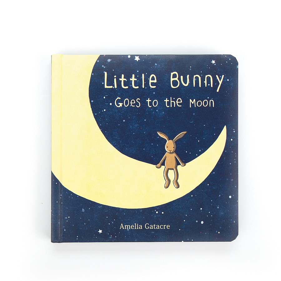 Little Bunny Goes To Moon Book